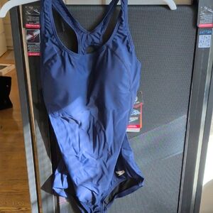 Speedo Women's Navy One-Piece Swimsuit